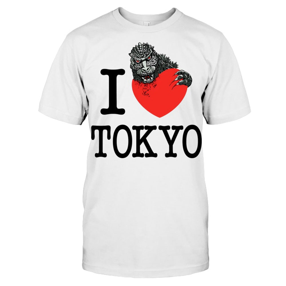 I Destroyed Tokyo Gozila T Shirt