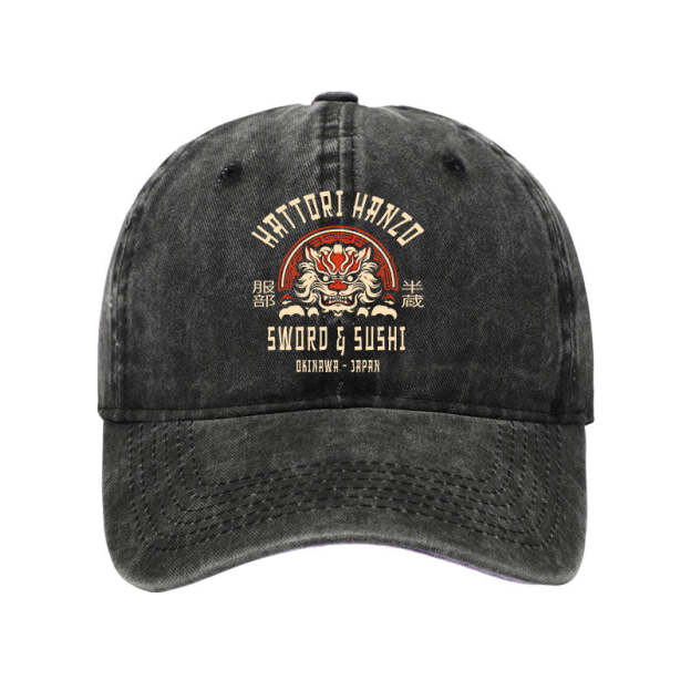 Hattori Hanzo Sword Washed Cap