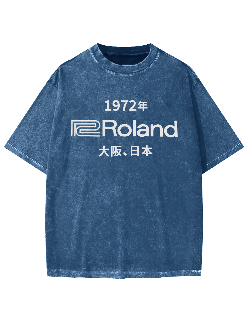 Roland 1972 Osaka Vintage Washed T-shirt