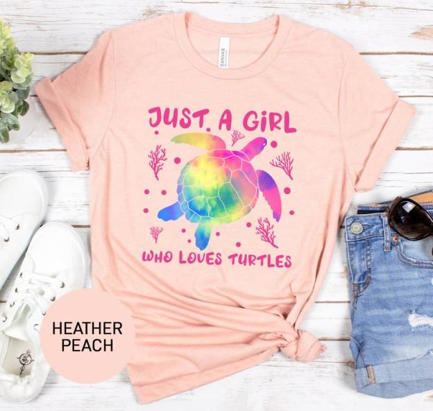Women’s Sea Turtle Tee – Mother’s Day Gift & Turtle Lover Present