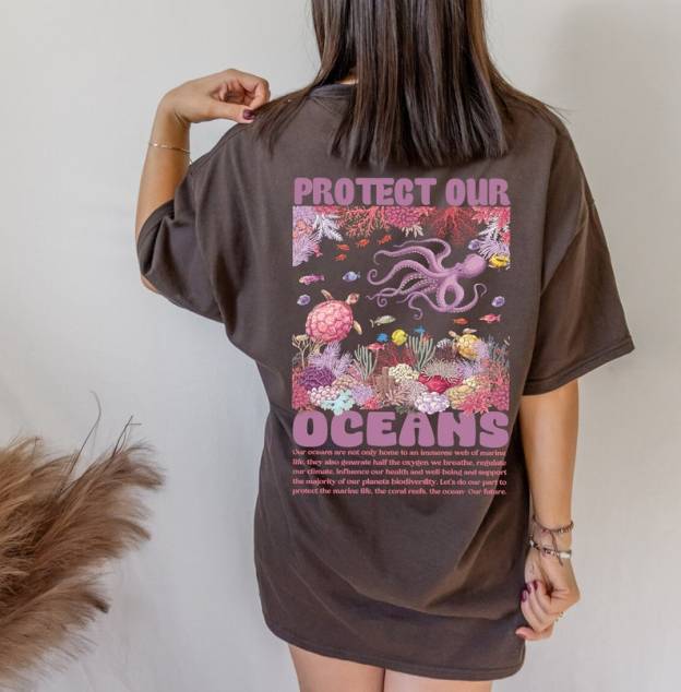 Protect Oceans, Shark Hoodie, Marine Shirts for Conservation
