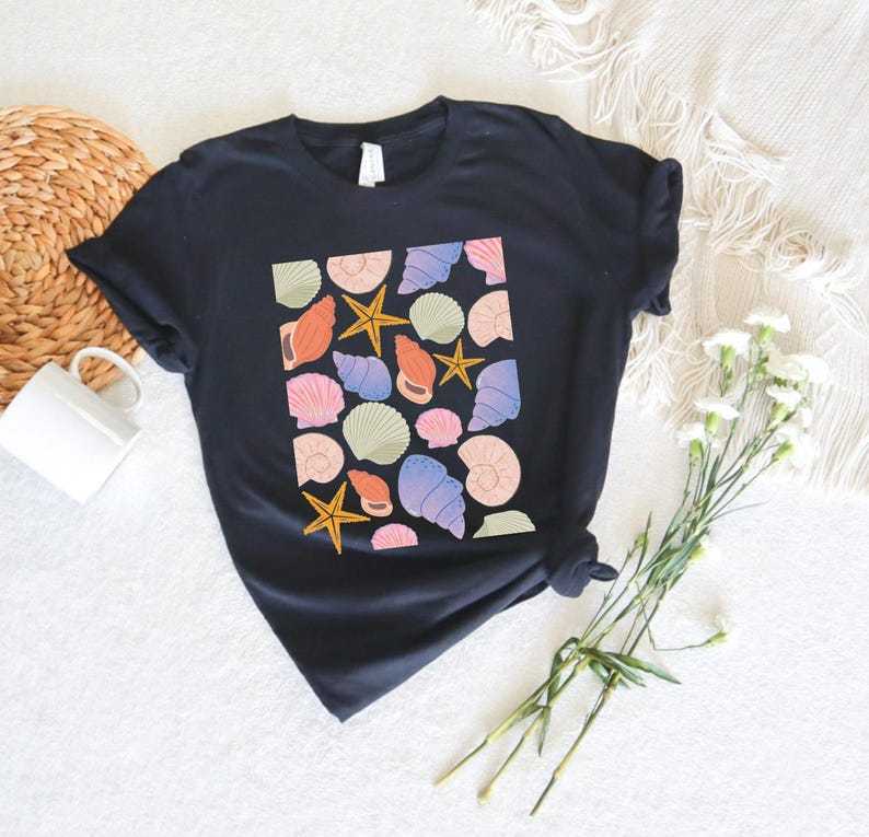 Women’s Shell Short-Sleeve Summer Tee – For Shell Lovers
