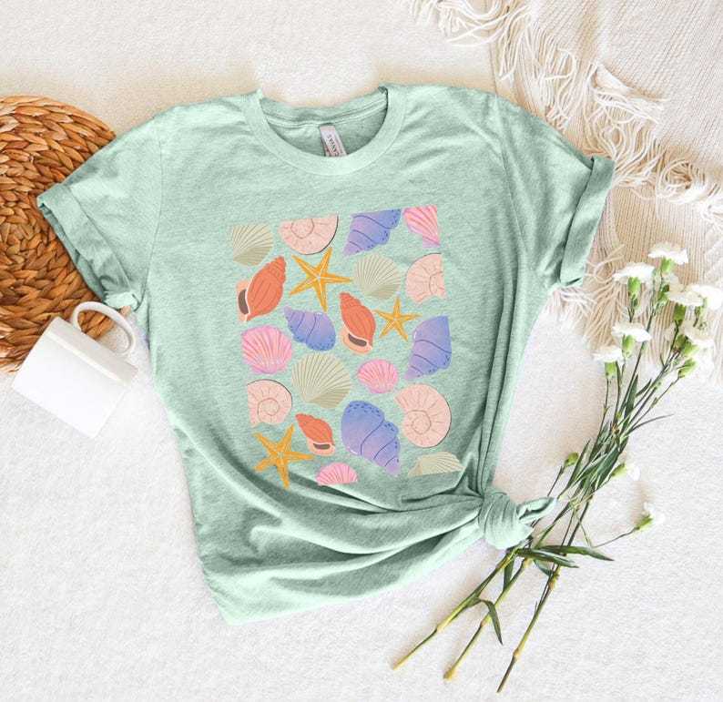 Women’s Shell Short-Sleeve Summer Tee – For Shell Lovers