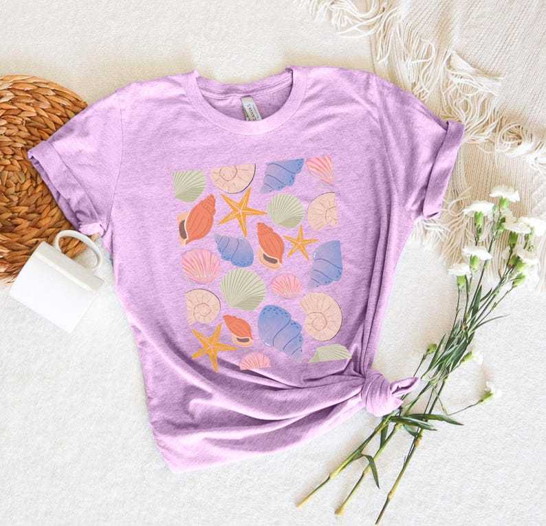 Women’s Shell Short-Sleeve Summer Tee – For Shell Lovers
