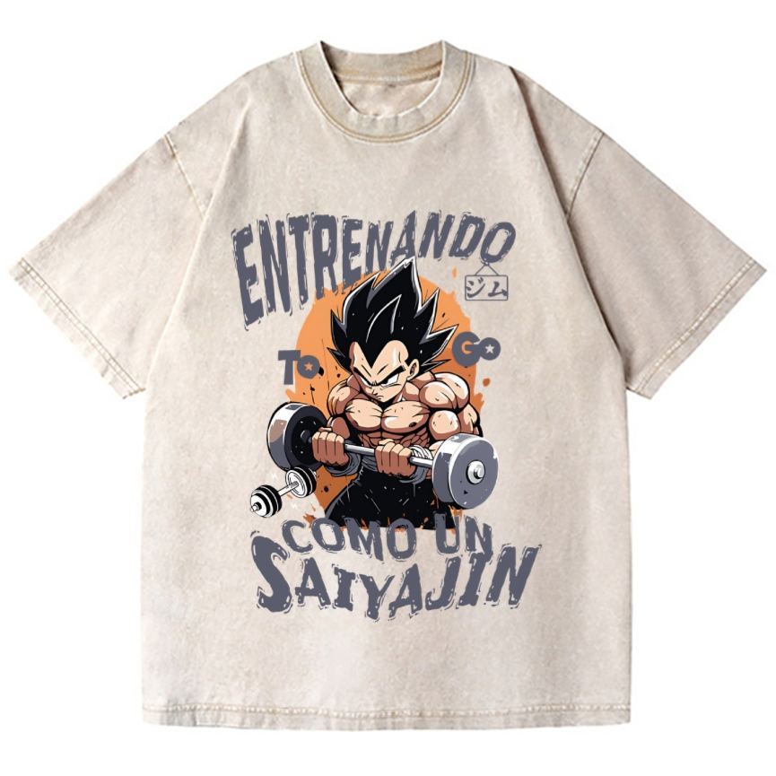 Fitness DB Vintage Wash Japanese Design T-Shirt