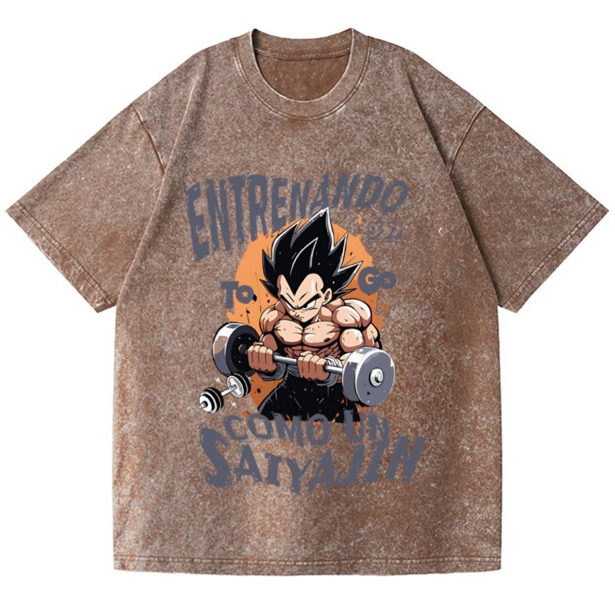 Fitness DB Vintage Wash Japanese Design T-Shirt