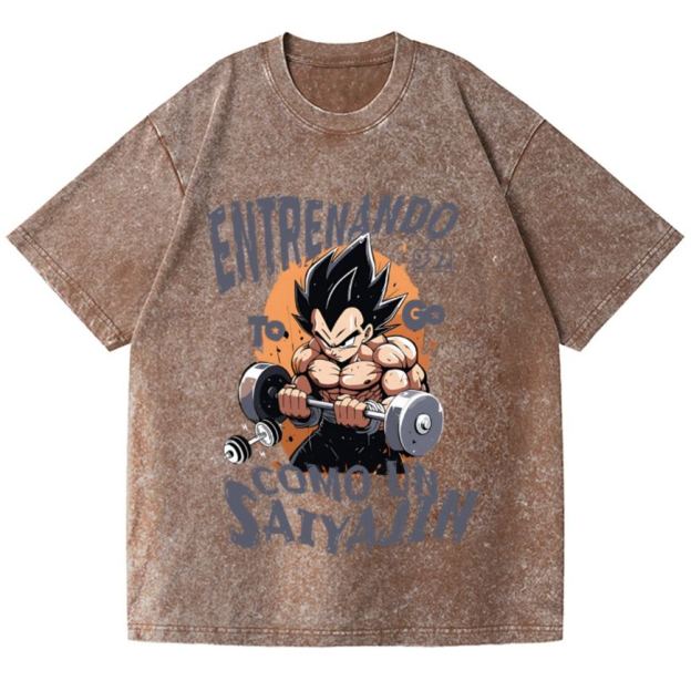Fitness DB Vintage Wash Japanese Design T-Shirt