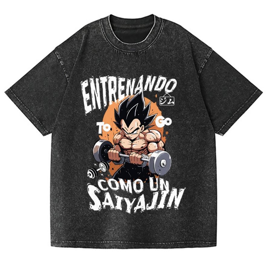 Fitness DB Vintage Wash Japanese Design T-Shirt