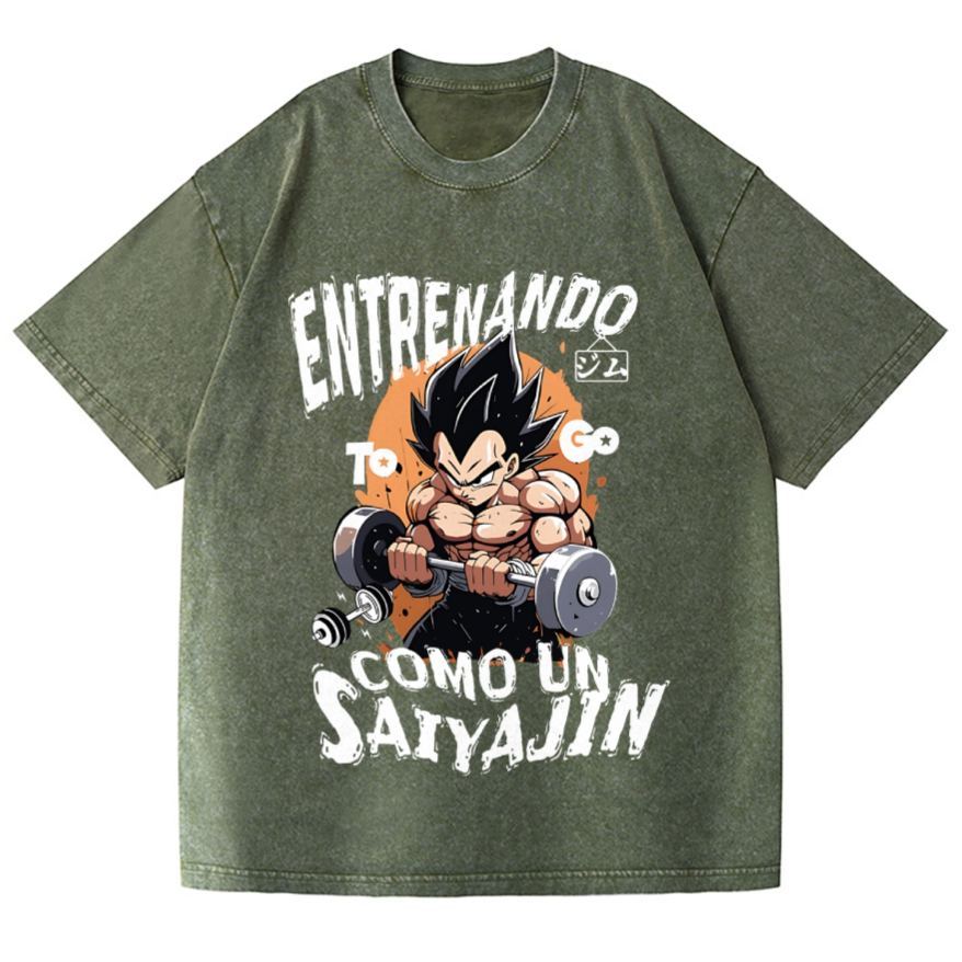 Fitness DB Vintage Wash Japanese Design T-Shirt