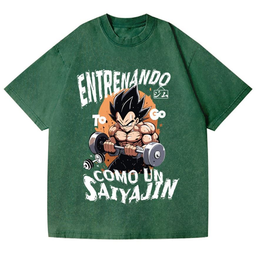 Fitness DB Vintage Wash Japanese Design T-Shirt