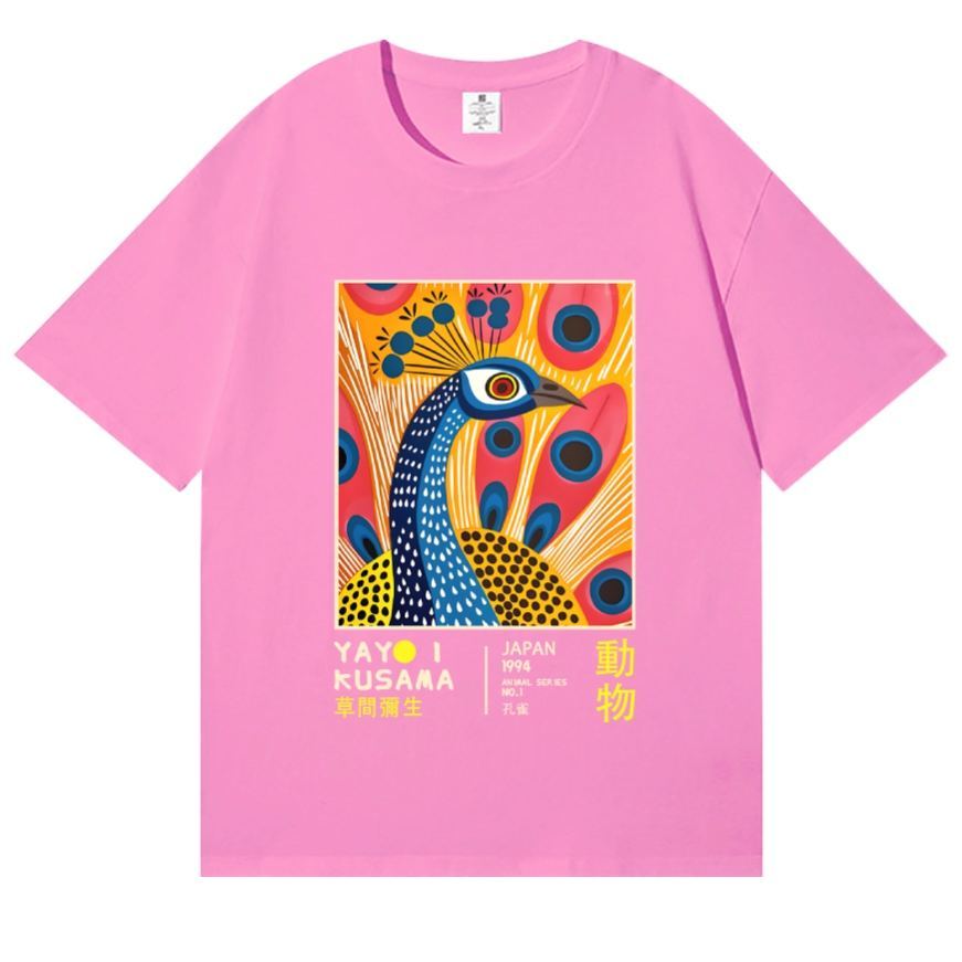 Yayoi Kusama Peacock Japanese Style Classic Tee