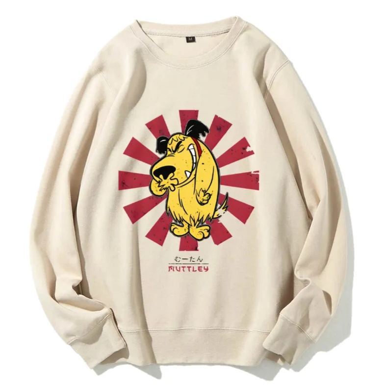 Muttley Retro Japanese Cotton Sweatshirt