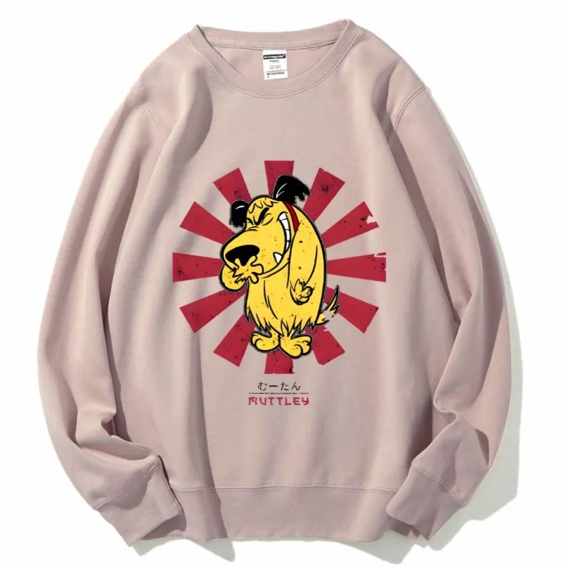 Muttley Retro Japanese Cotton Sweatshirt