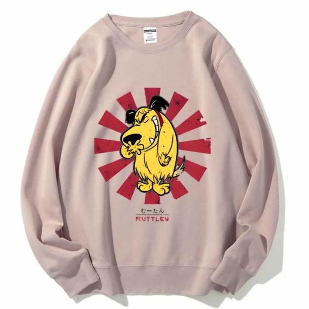 Muttley Retro Japanese Cotton Sweatshirt