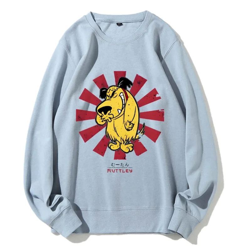Muttley Retro Japanese Cotton Sweatshirt