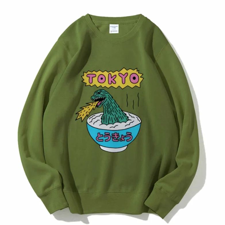 Tokyo Monster Cotton Sweatshirt