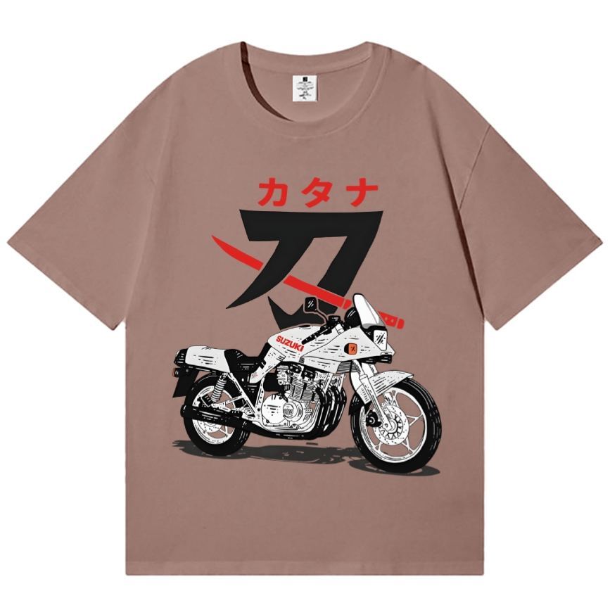 Unisex Classic Cotton Suzuki Japanese Style Printed T-shirt