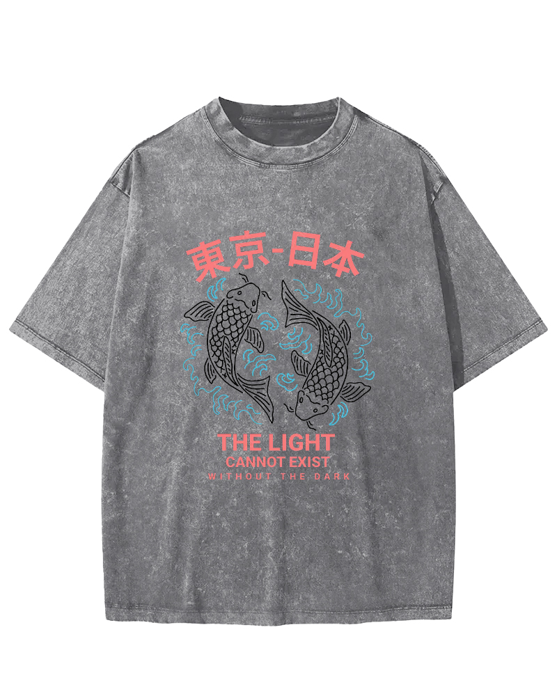 Japan Tokyo Carp Vintage Washed T-shirt