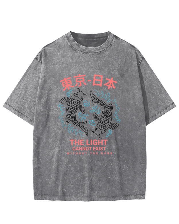 Japan Tokyo Carp Vintage Washed T-shirt
