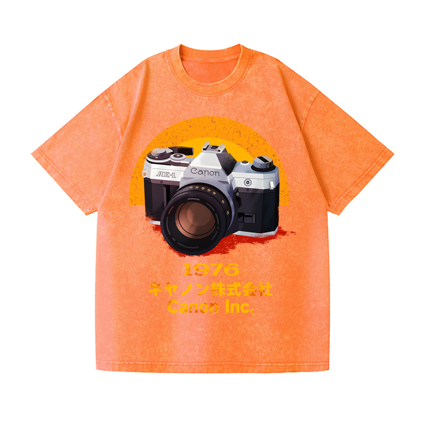 Canon Vintage Wash Japanese Design T-Shirt
