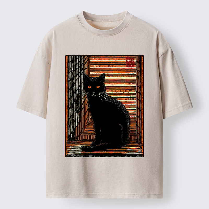 Unisex Guardian of the Steps Washed T-Shirt