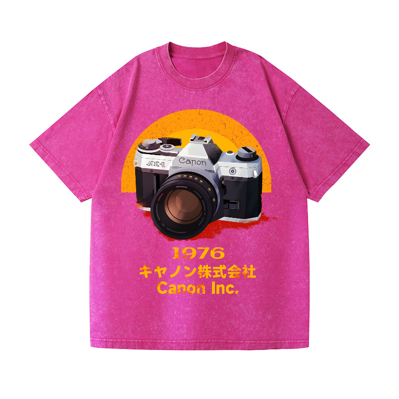 Canon Vintage Wash Japanese Design T-Shirt