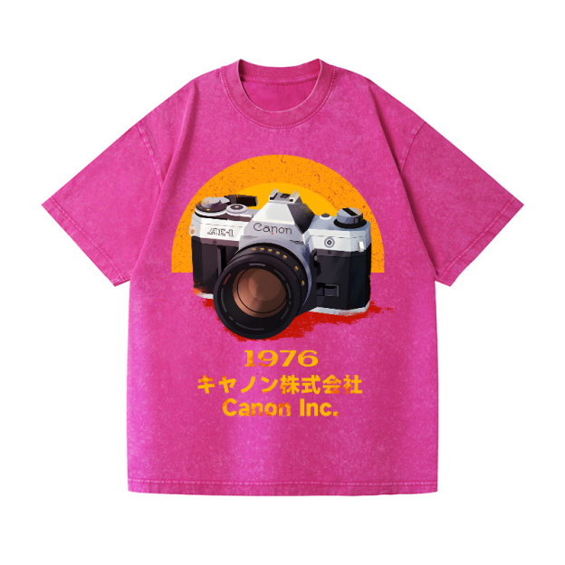 Canon Vintage Wash Japanese Design T-Shirt