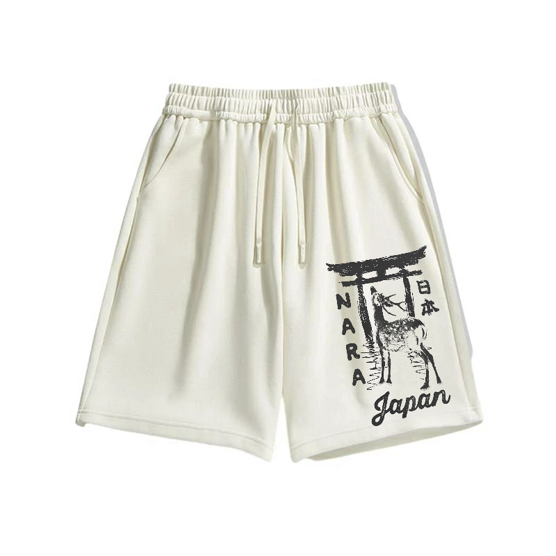 Nara Japan Cotton Casual Shorts