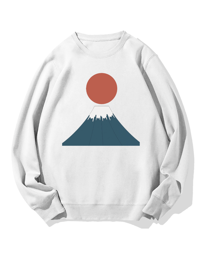Fujisan Cotton Sweatshirt