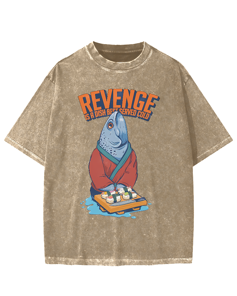 Revenge Vintage Washed T-shirt