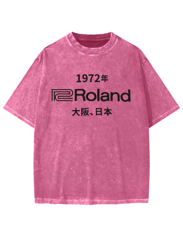 Roland 1972 Osaka Vintage Washed T-shirt