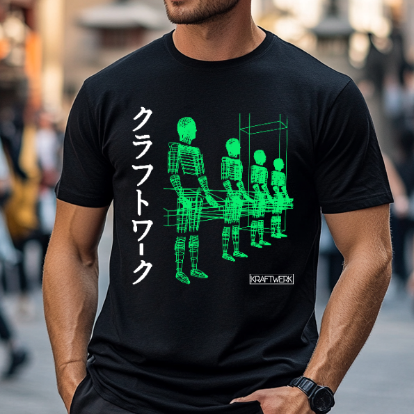Kraftwerk Band Japanese Style Classic Tee