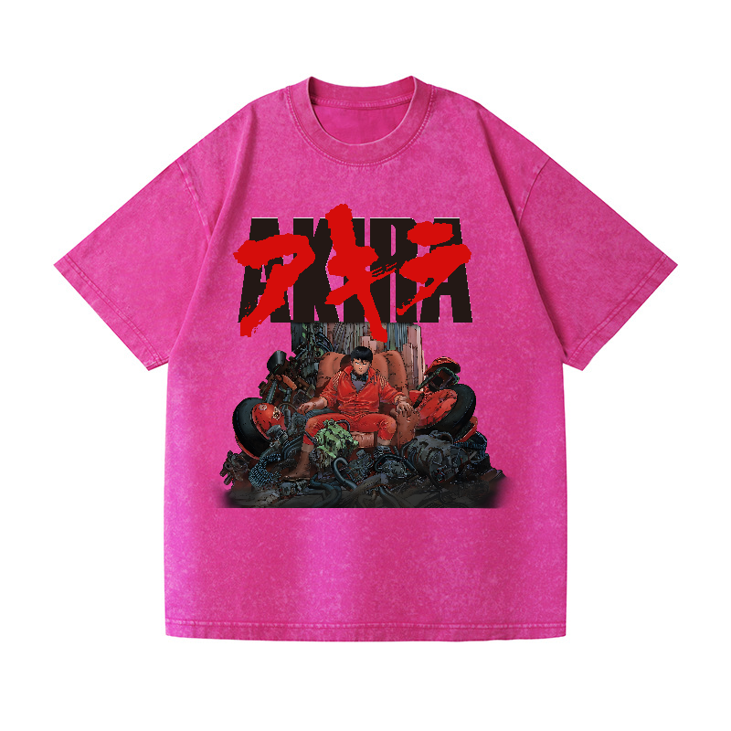 Akira Vintage Wash Japanese Design T-Shirt
