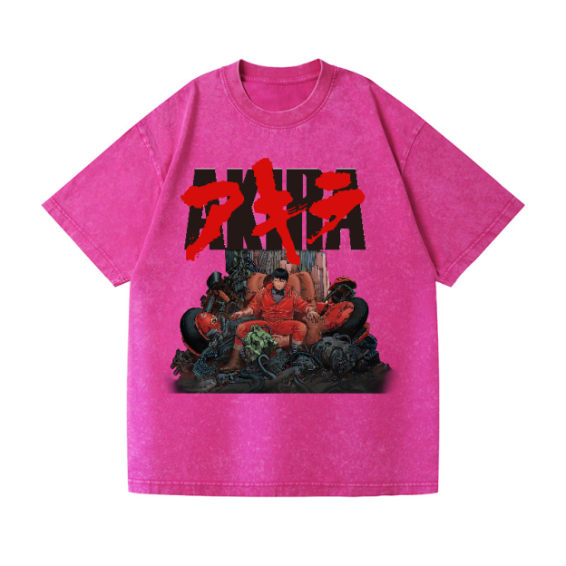 Akira Vintage Wash Japanese Design T-Shirt