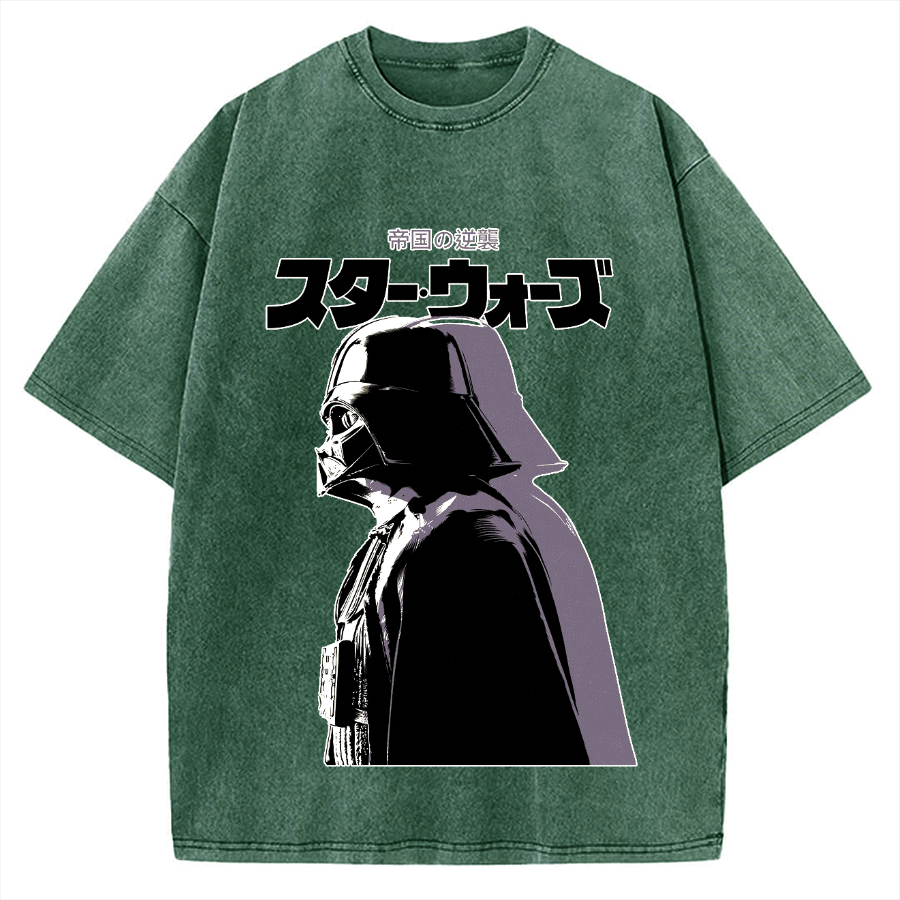 Darth Vader Episode V The Empire Strikes Back Vintage Washed T-shirt