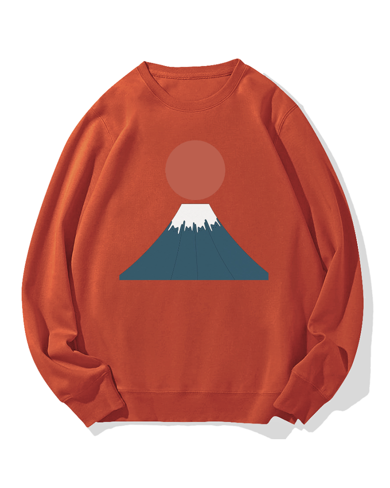 Fujisan Cotton Sweatshirt