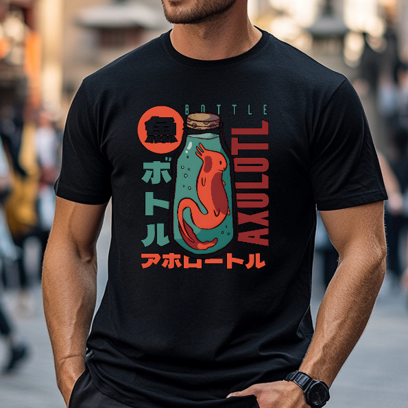 Bottle Japanese Style Classic Tee