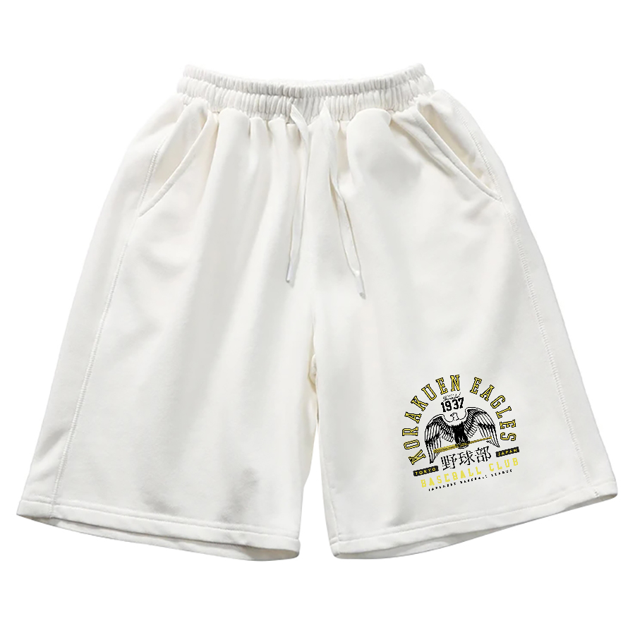 korakuen Eagles Cotton Casual Shorts