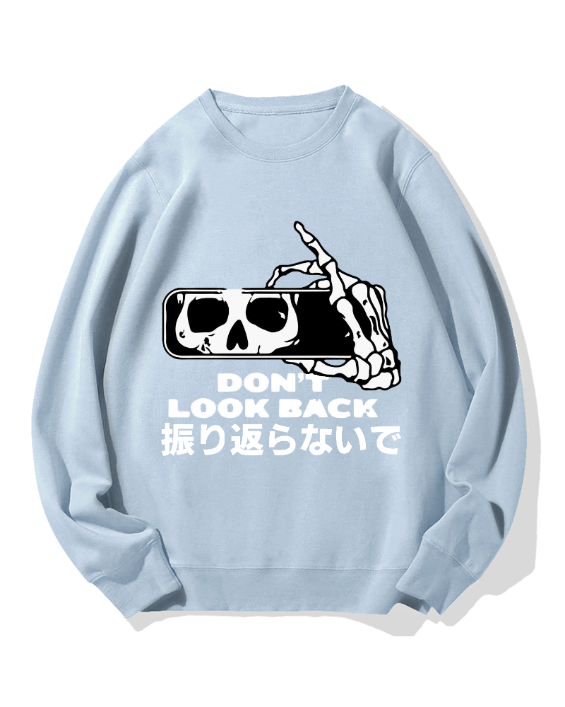 Don't Look Back Cotton Sweatshirt