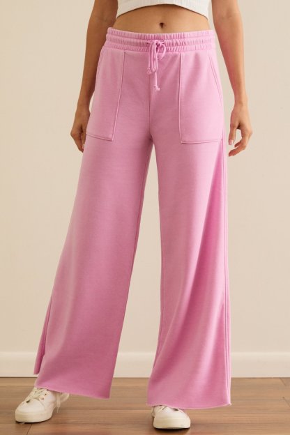 Pump It Up Wide Leg Sweatpants