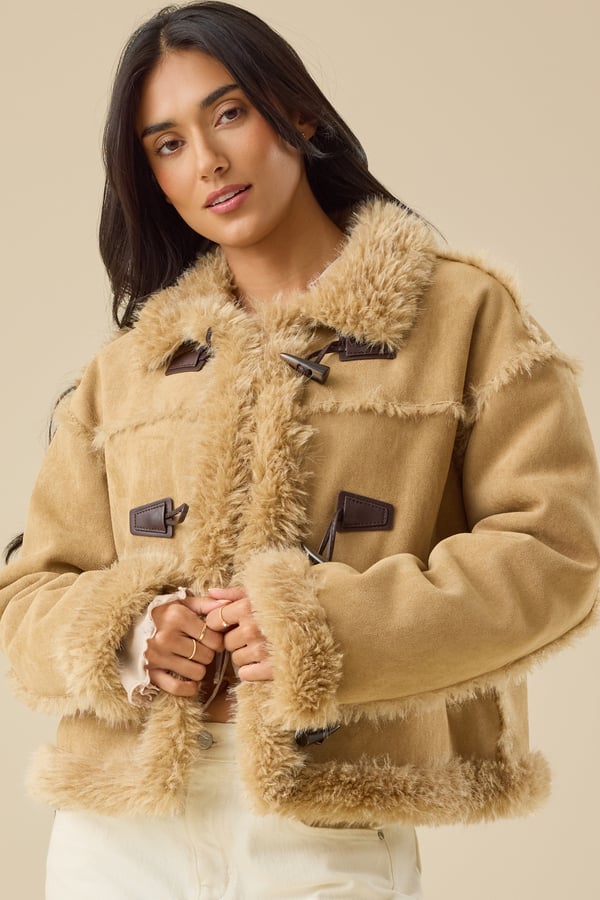 Elsa Faux Suede Jacket