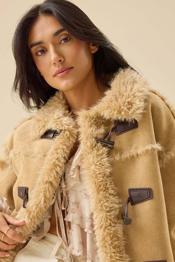 Elsa Faux Suede Jacket