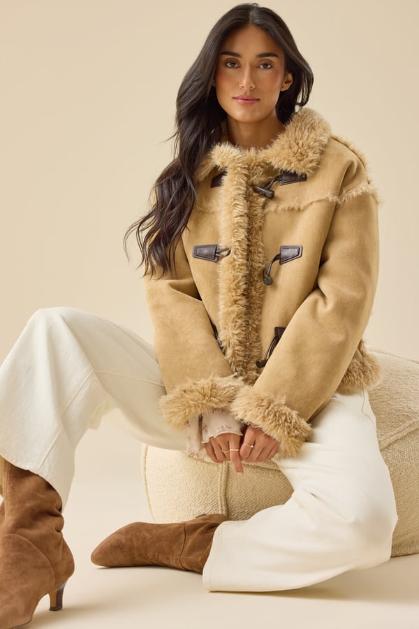 Elsa Faux Suede Jacket