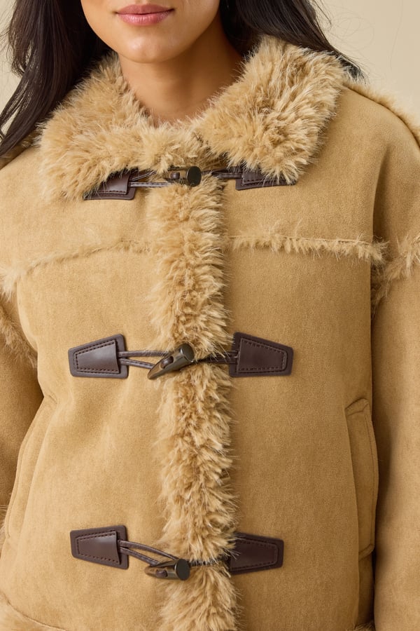 Elsa Faux Suede Jacket