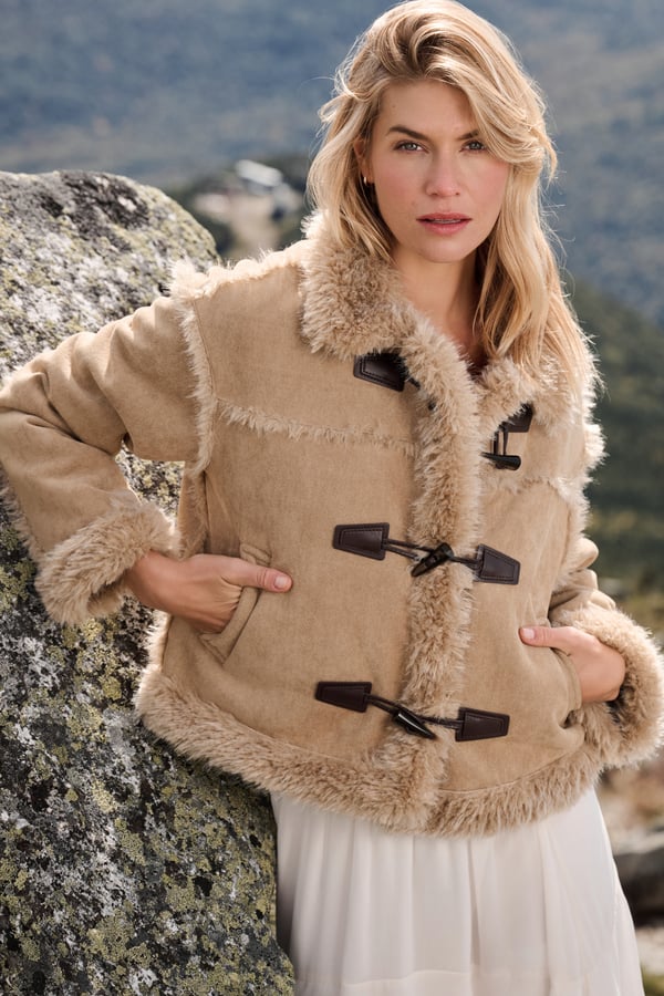Elsa Faux Suede Jacket