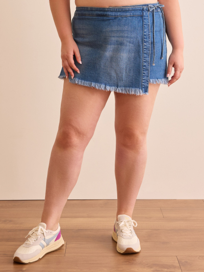Tia Denim Skort