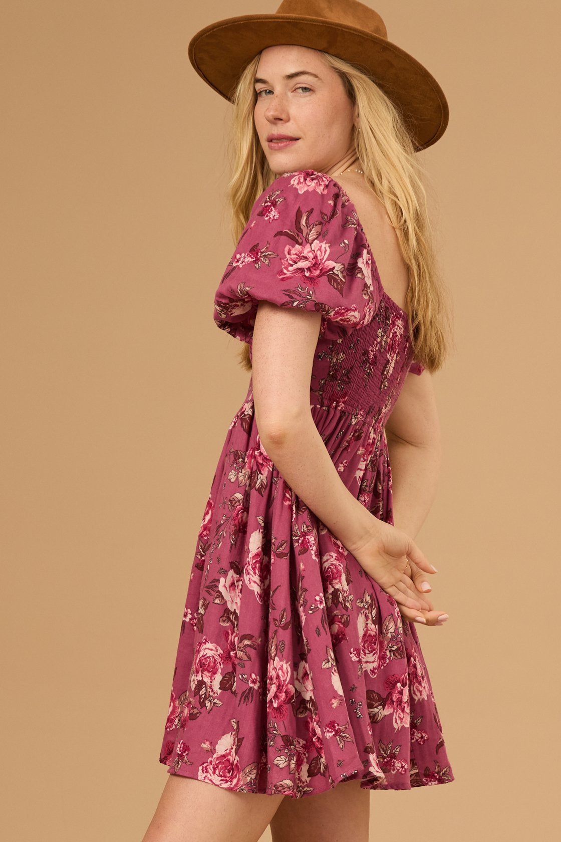 Ashleigh Puff Sleeve Dress