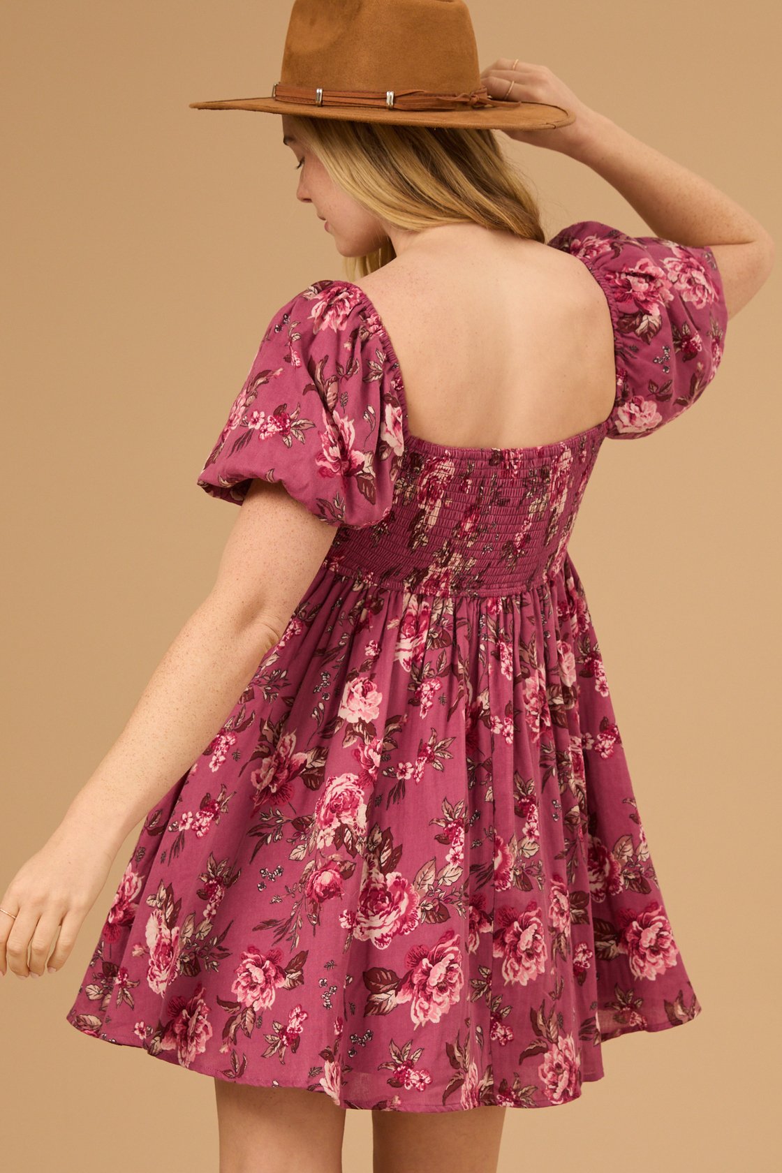 Ashleigh Puff Sleeve Dress