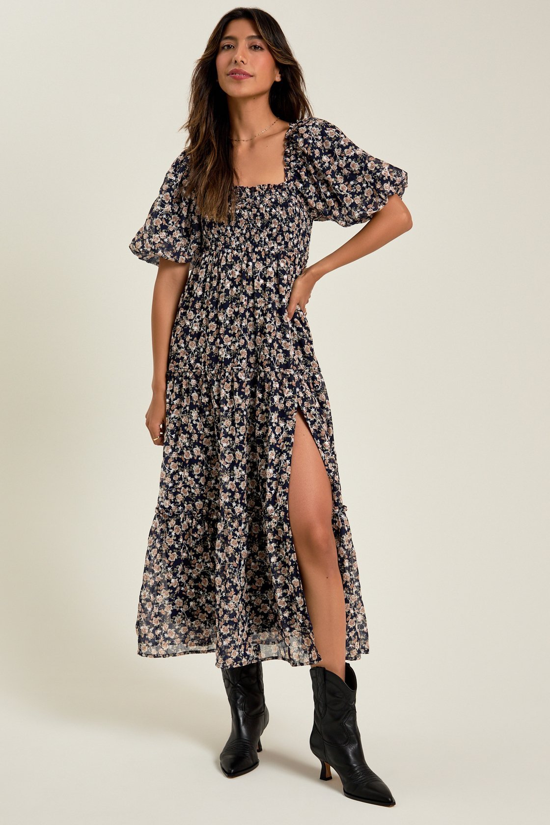 Ellisha Floral Maxi Dress