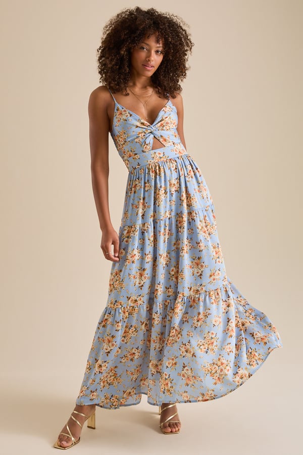 Kehlani Floral Maxi Dress